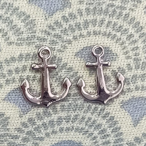 Anchor Earrings - Picture 1 of 2